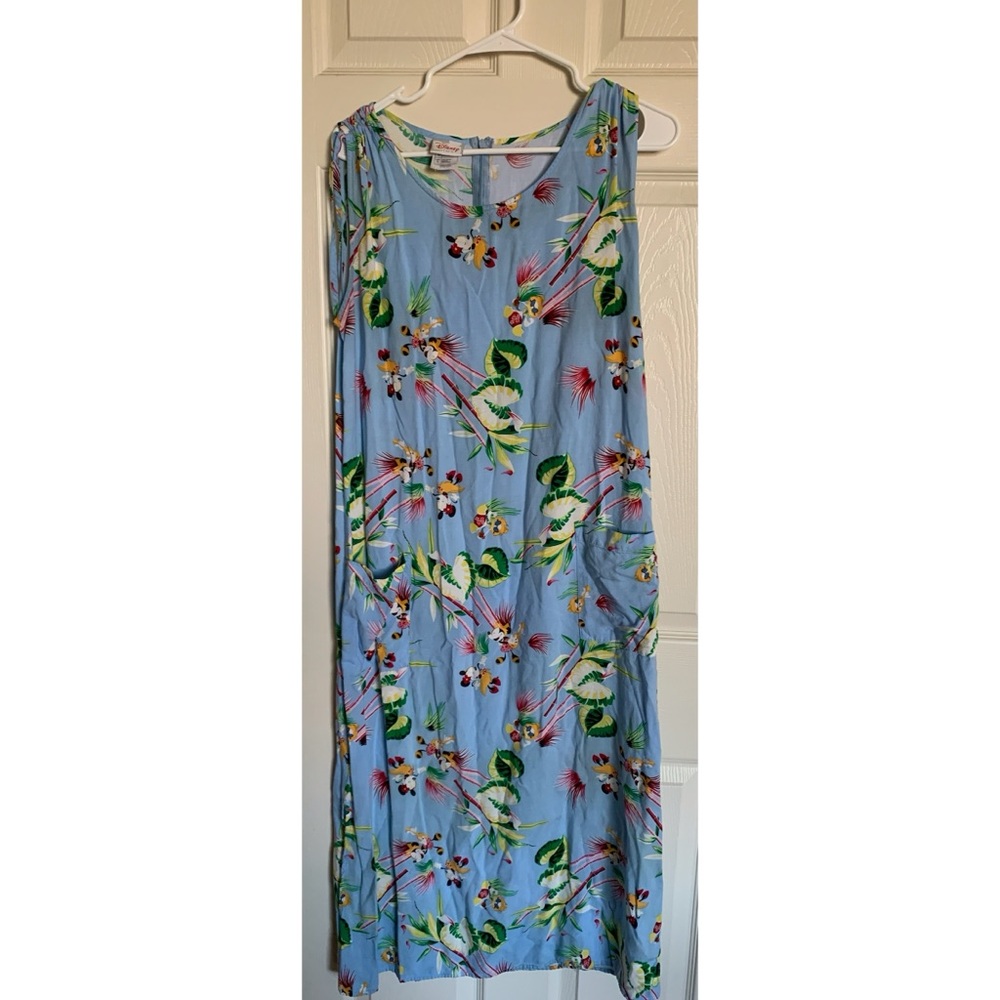 Vintage Disney Store Women’s Tropical Dress Size Large